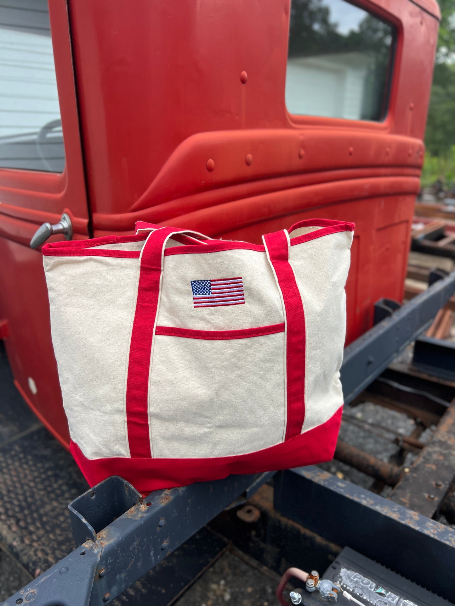 American Flag Tote