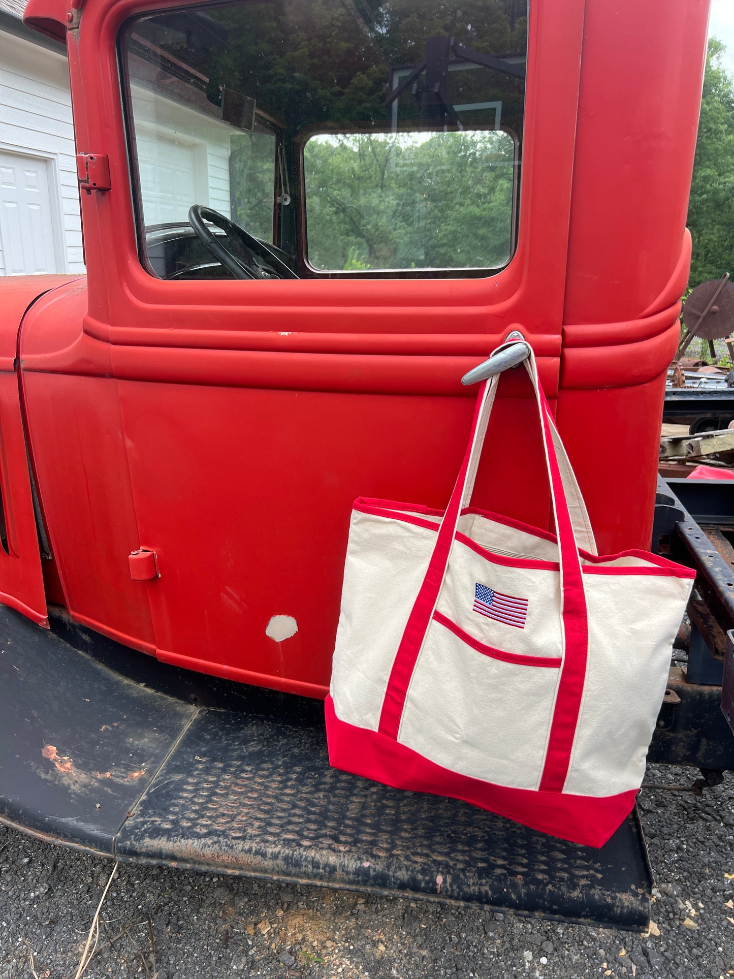 American Flag Tote