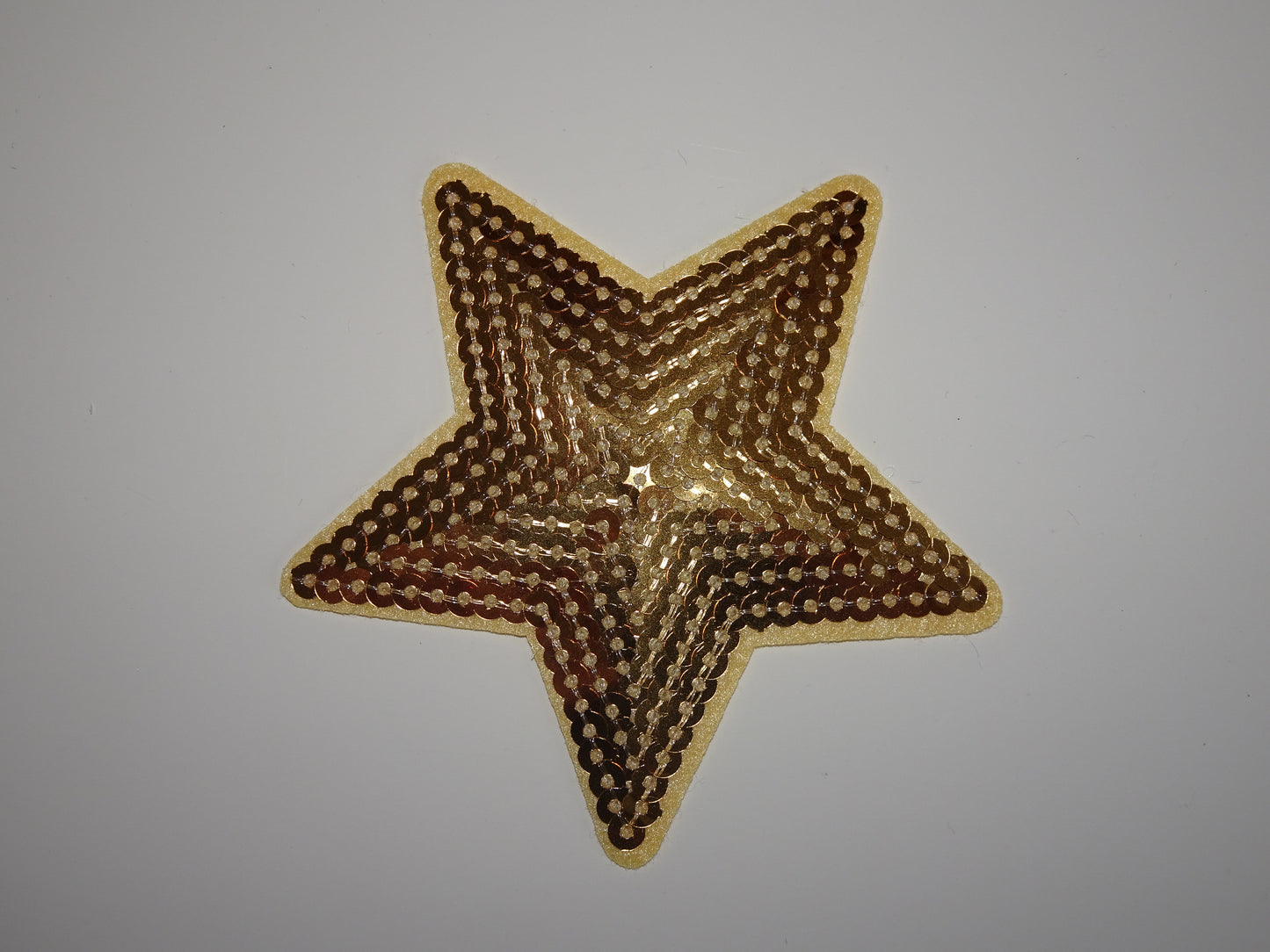 Gold Medium Star Patch