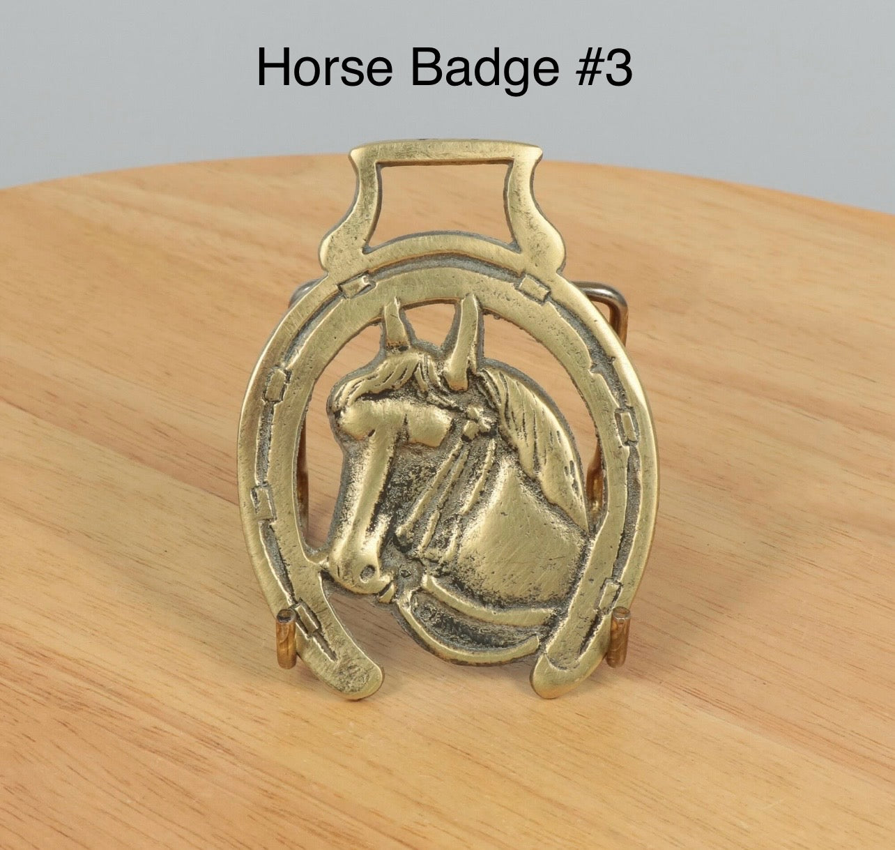 Vintage Badge Necklace