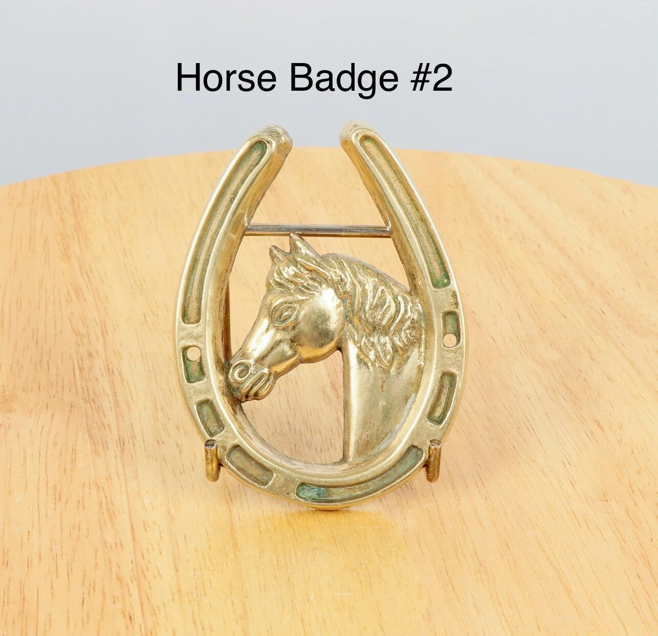 Vintage Badge Necklace