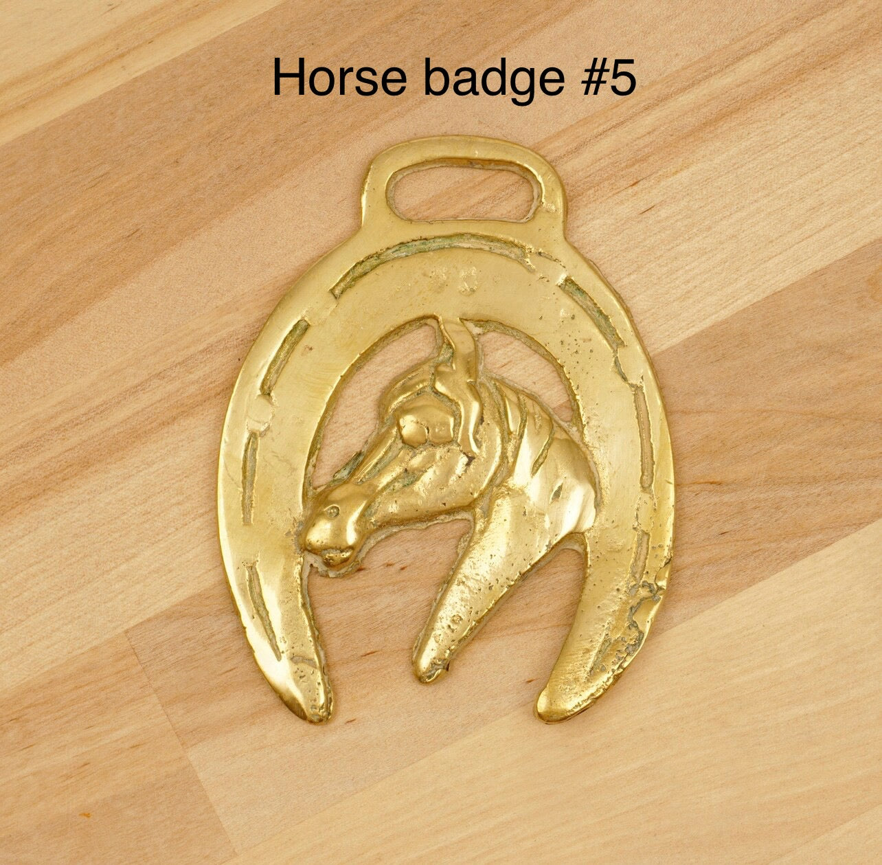 Vintage Badge Necklace
