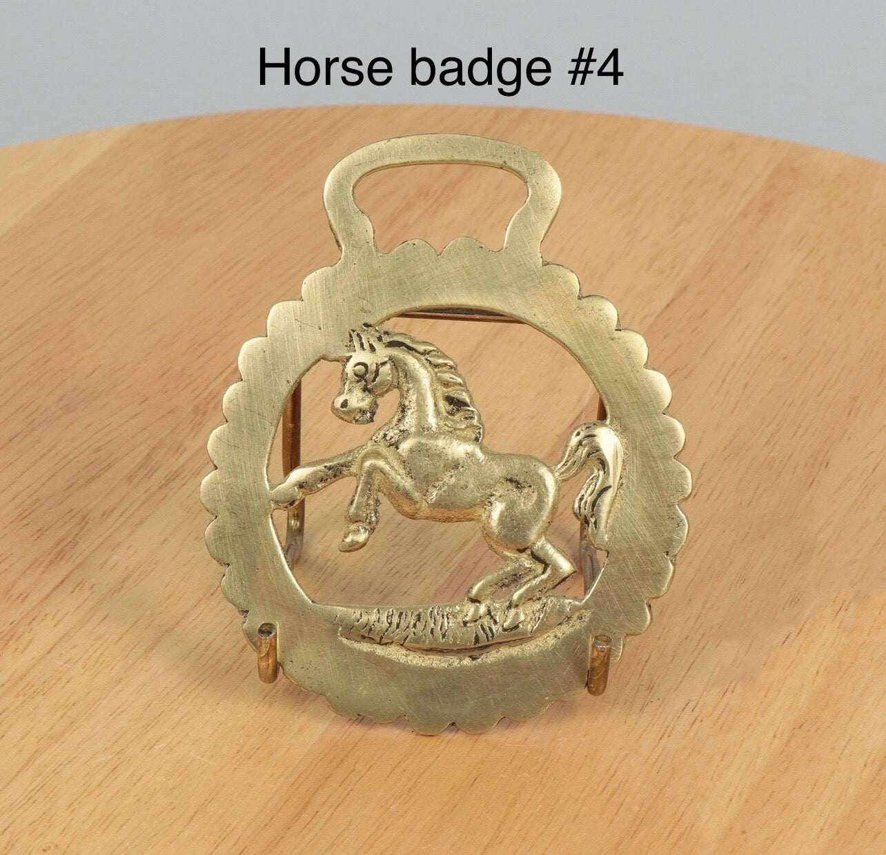 Vintage Badge Necklace