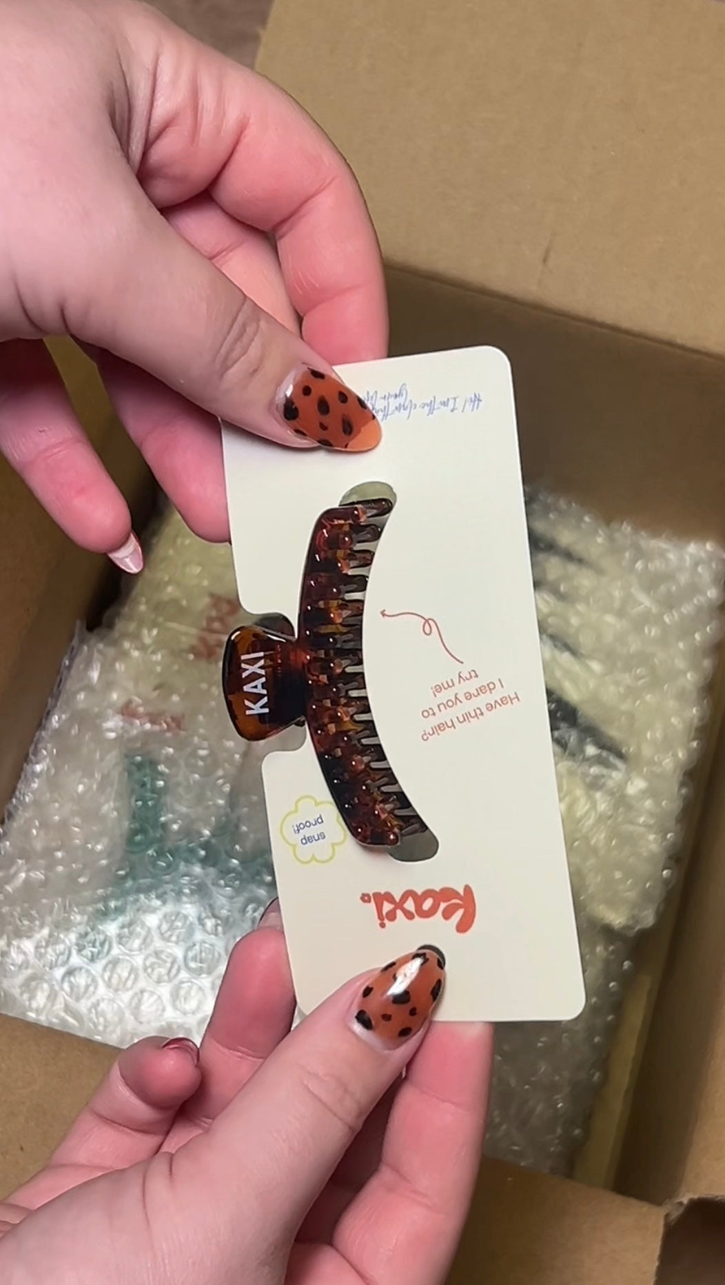 KAXI Mini Hold Everything Claw - Dark Tortoise