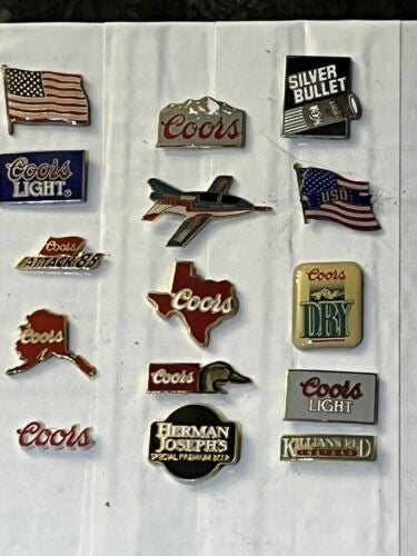 Coors Script Pin