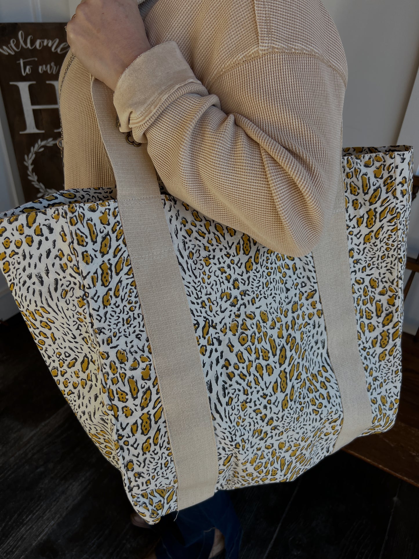 The Cheetah Tote