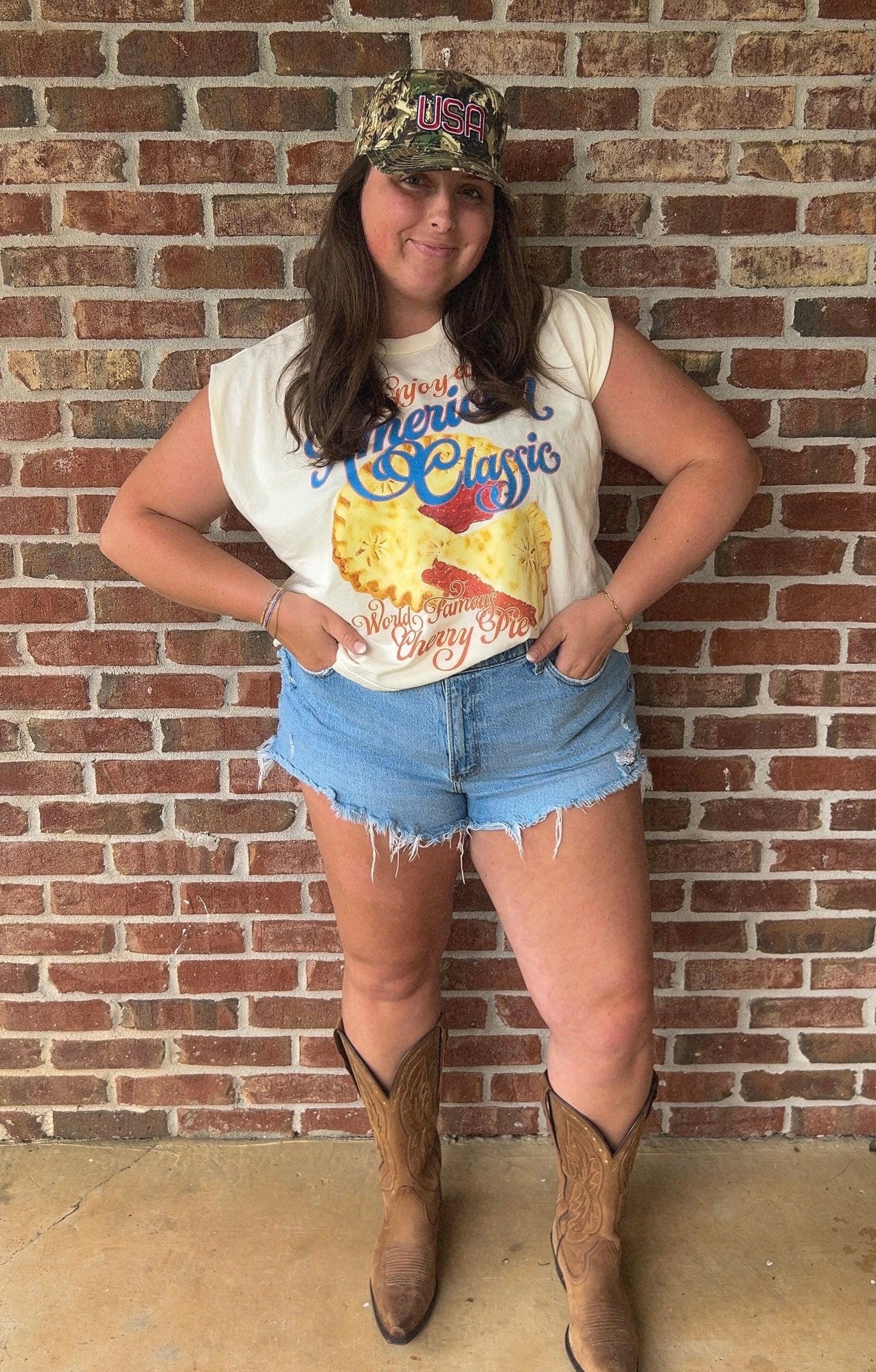 Cherry Pie Muscle Tank