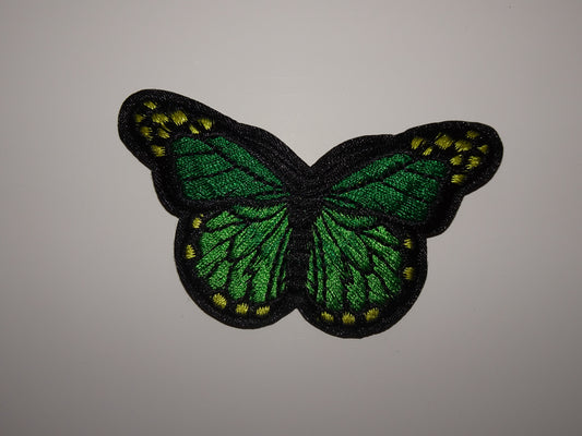 Green Butterfly Medium Patch