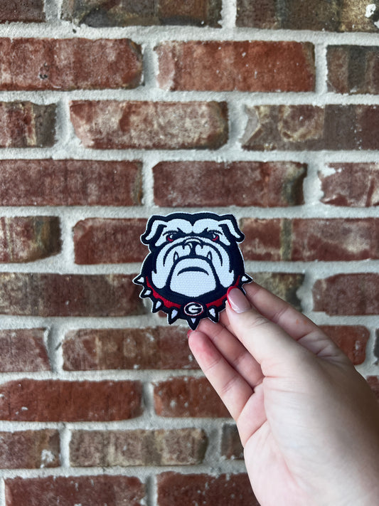 UGA Bulldog Large Patch