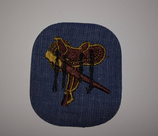 Vintage Saddle Large Patch