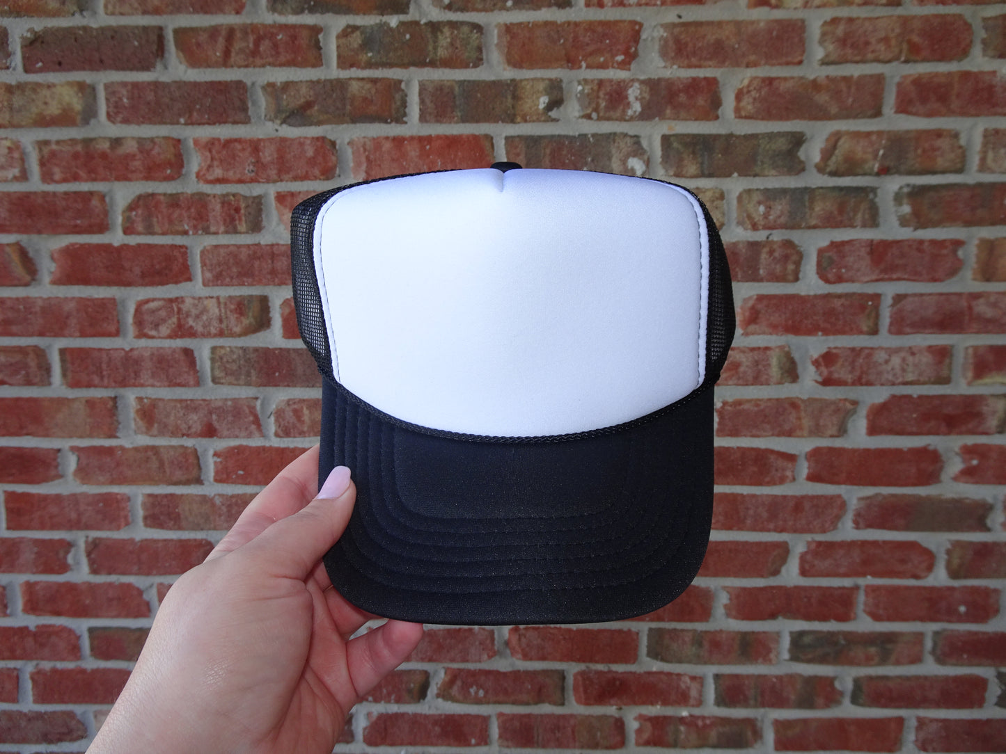 Black & White Custom Hat