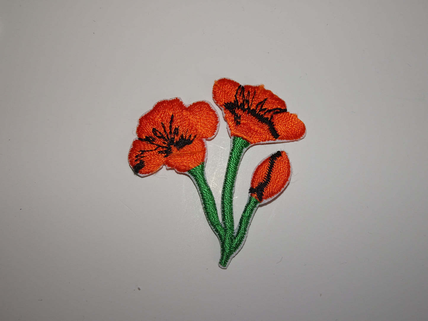 Orange Poppy Small Patch