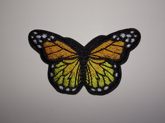 Yellow Butterfly Medium Patch