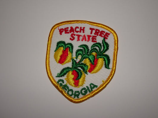 Peach Tree State Georgia Large Patch