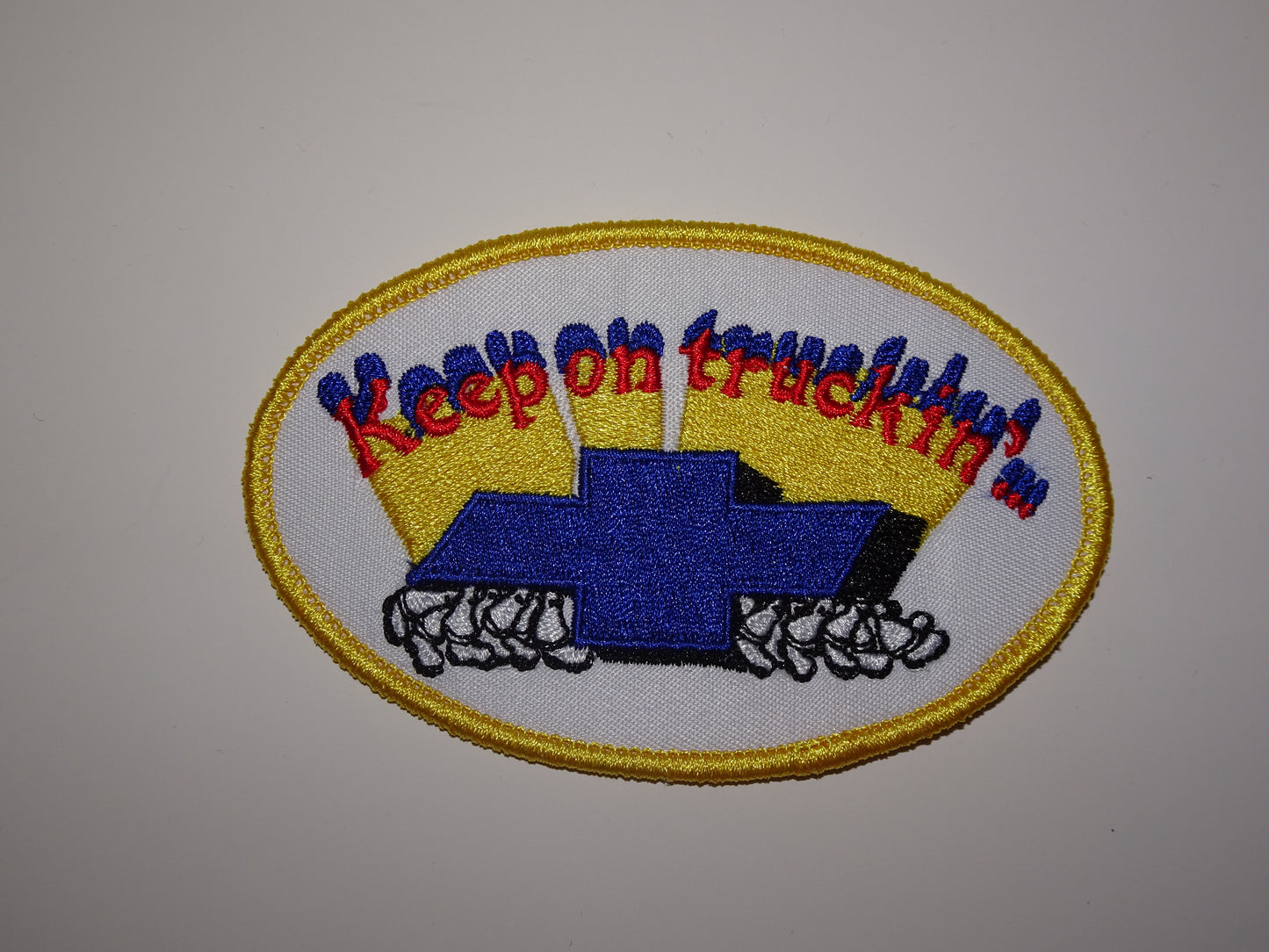 Keep On Truckin' Chevy Large Patch