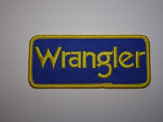 Blue Wrangler Large Patch