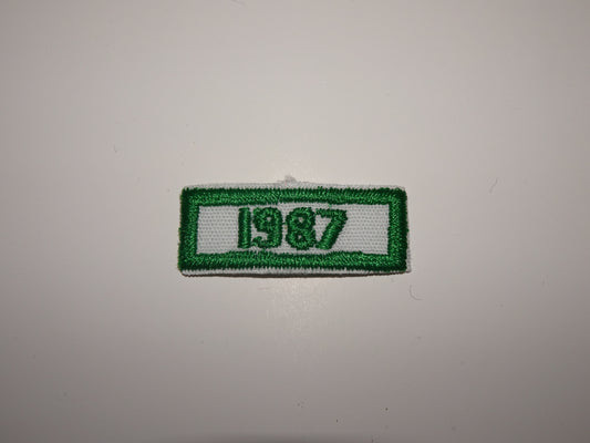 1987 Green Small Patch