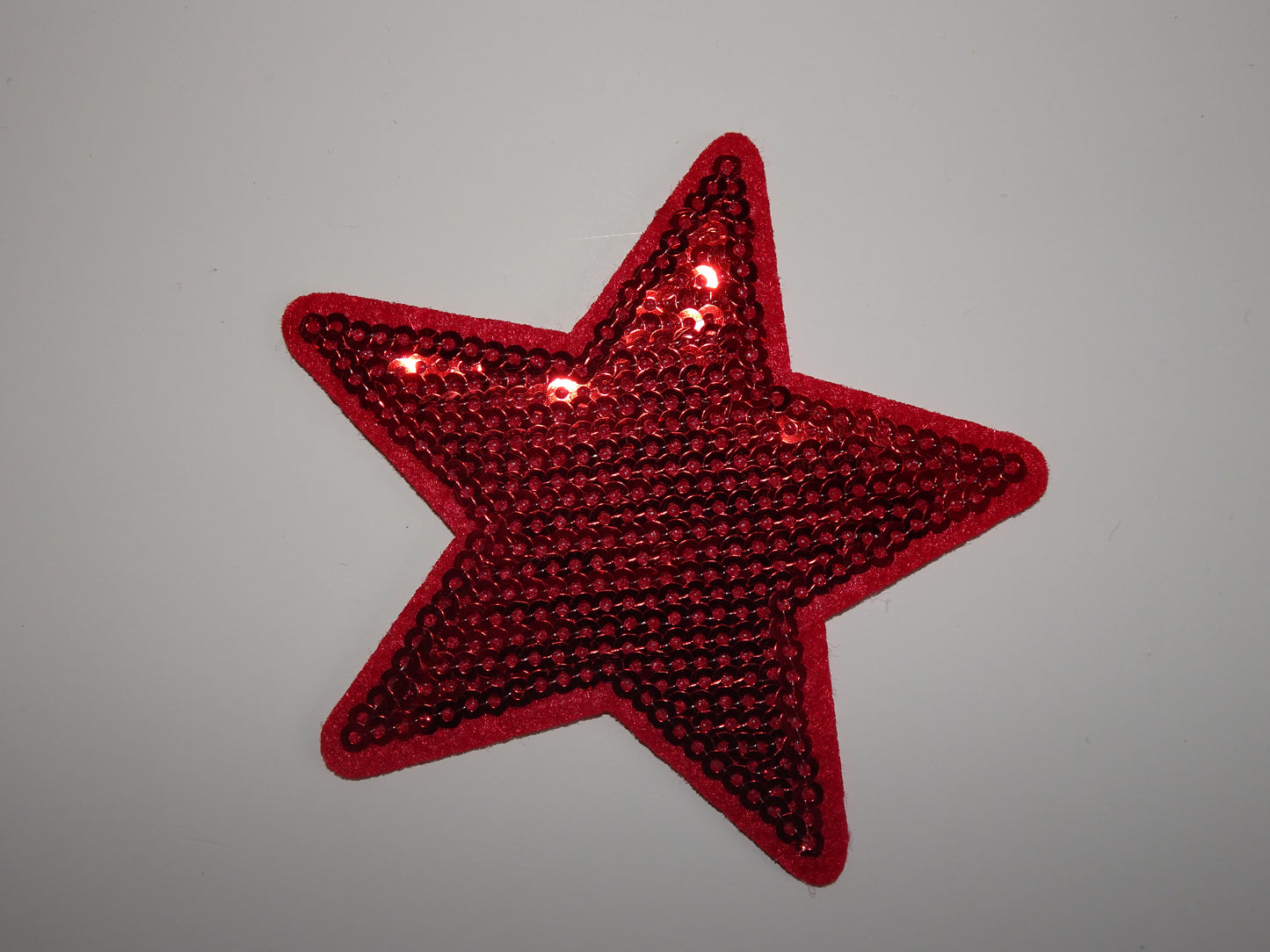 Red Medium Star Patch