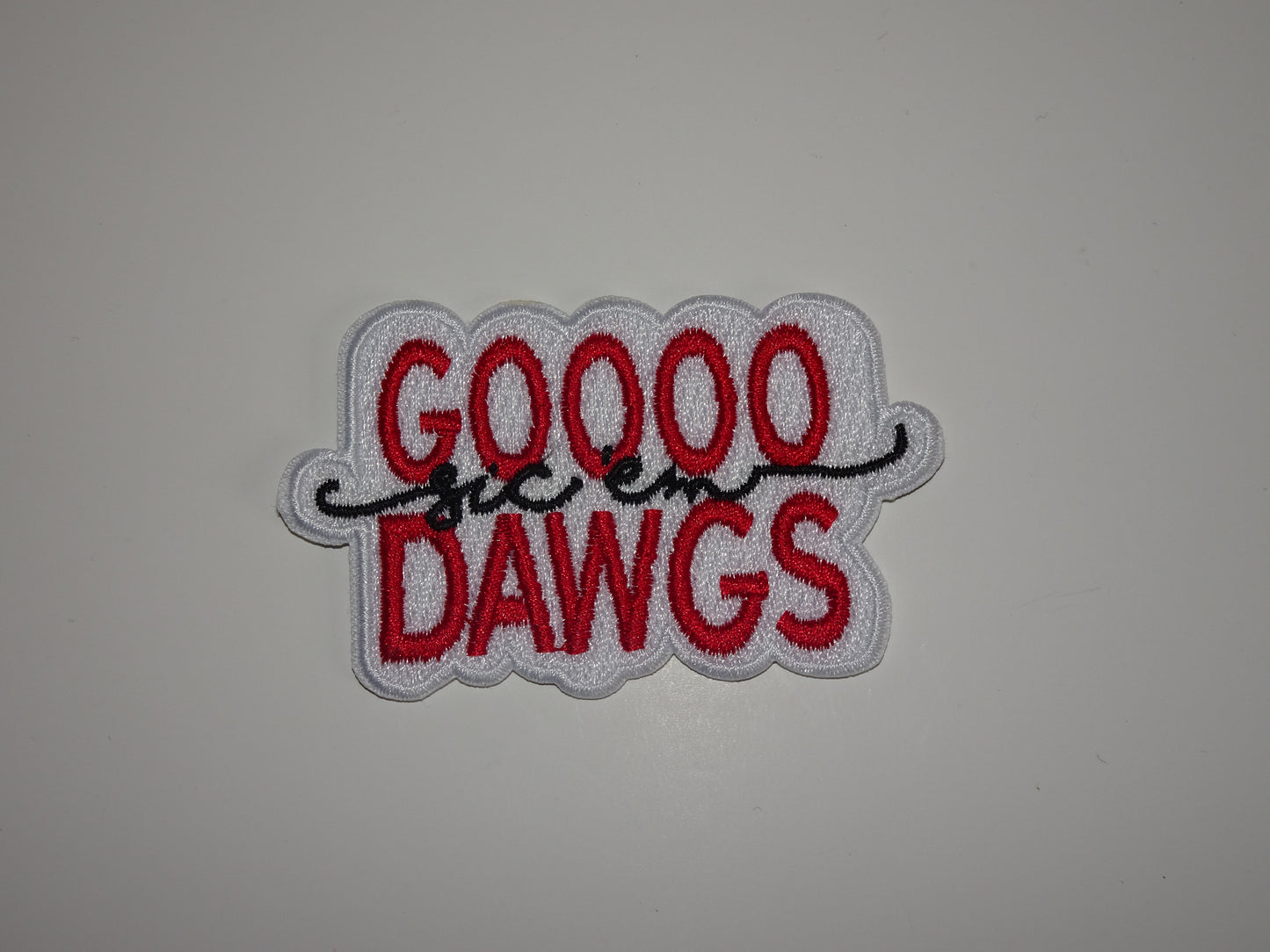 Go Dawgs Large Patch