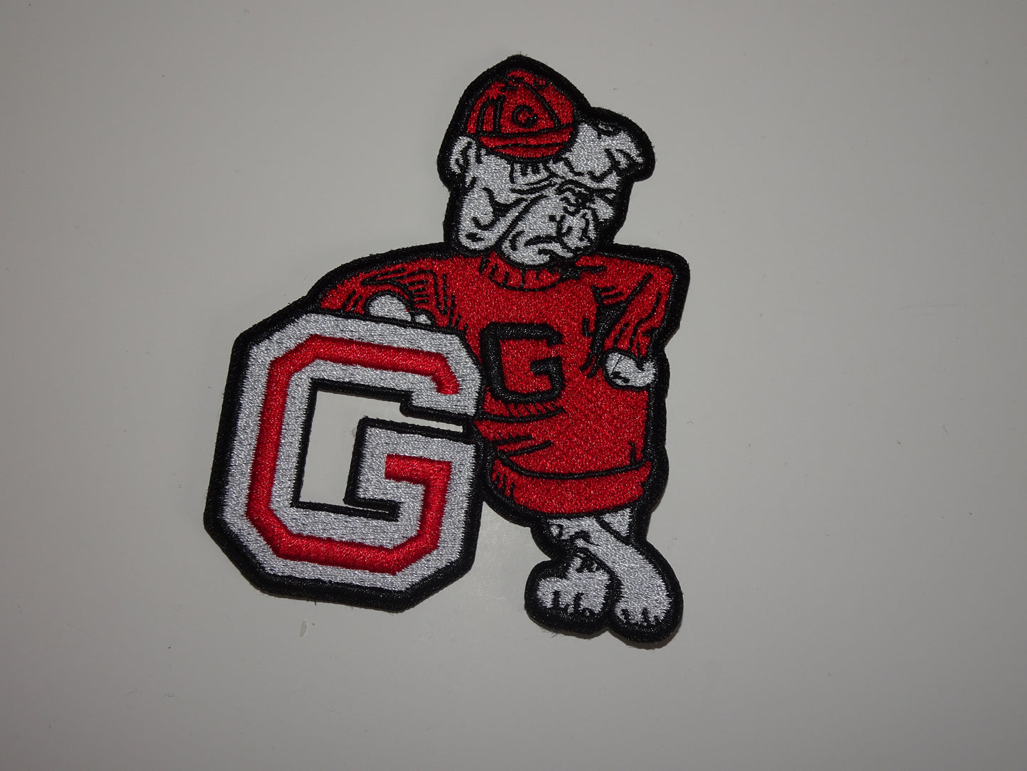 Georgia G Leaning Dawg Large Patch