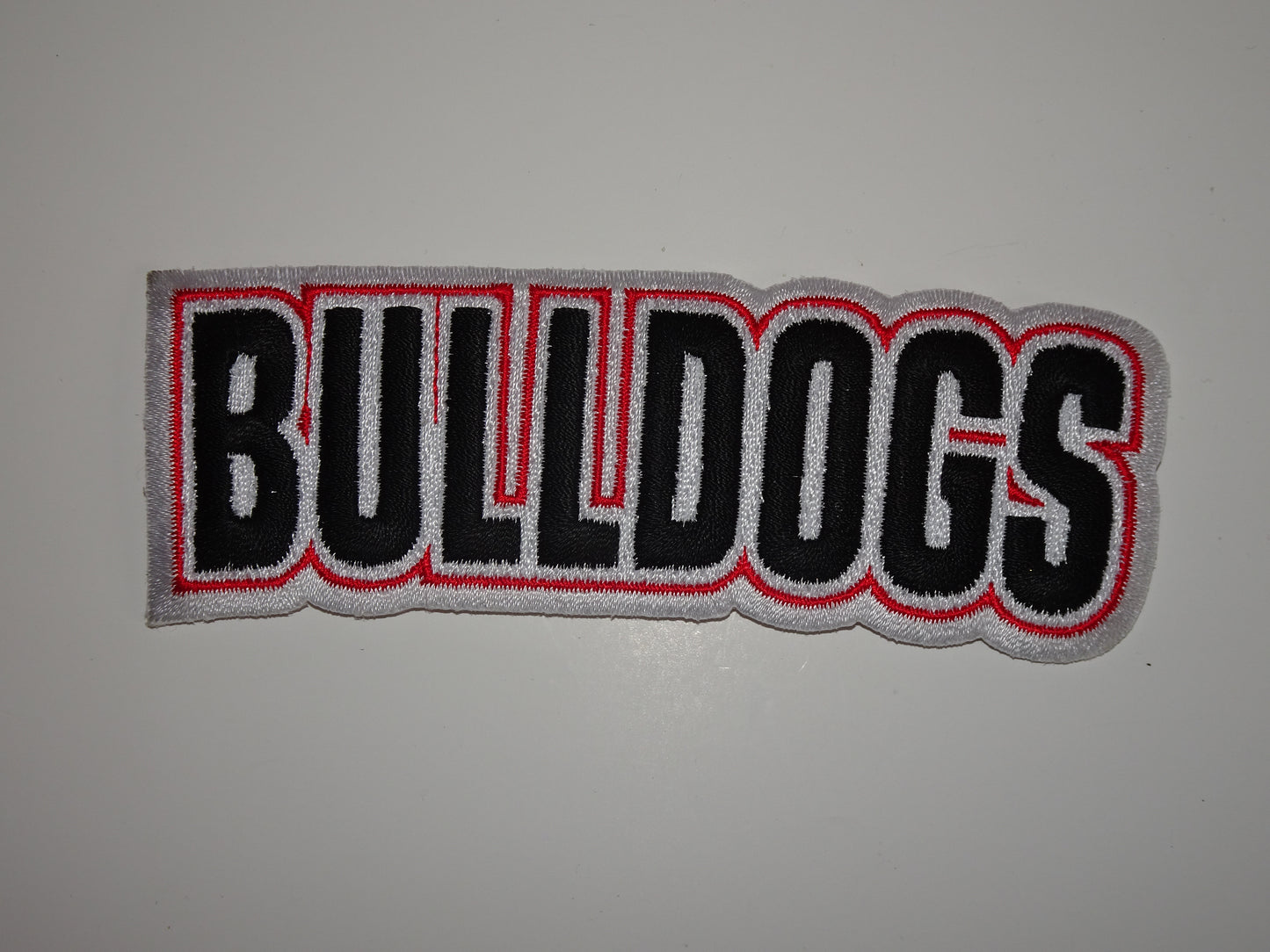 Bulldogs Large Text Patch