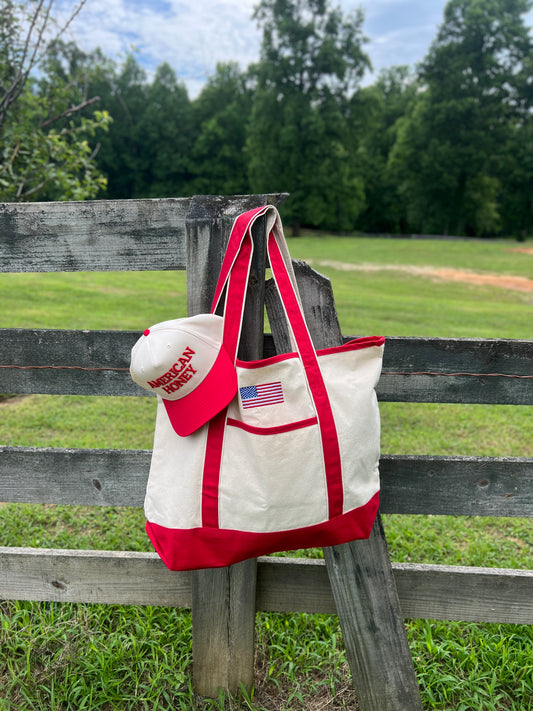 American Flag Tote