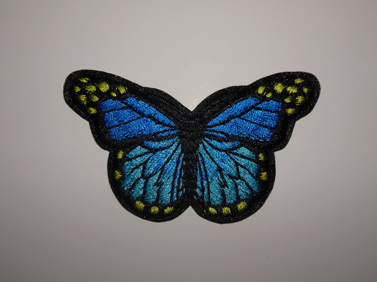 Blue Butterfly Medium Patch