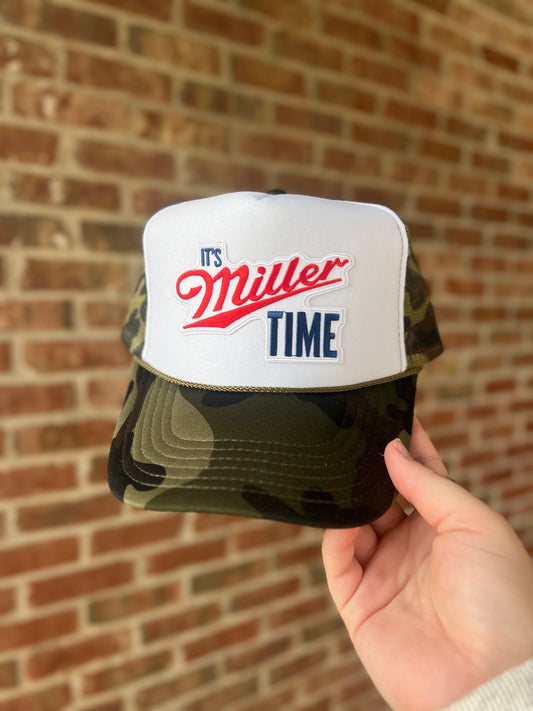 Camo Miller Trucker