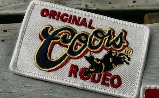 Original Coors Rodeo Large Patch