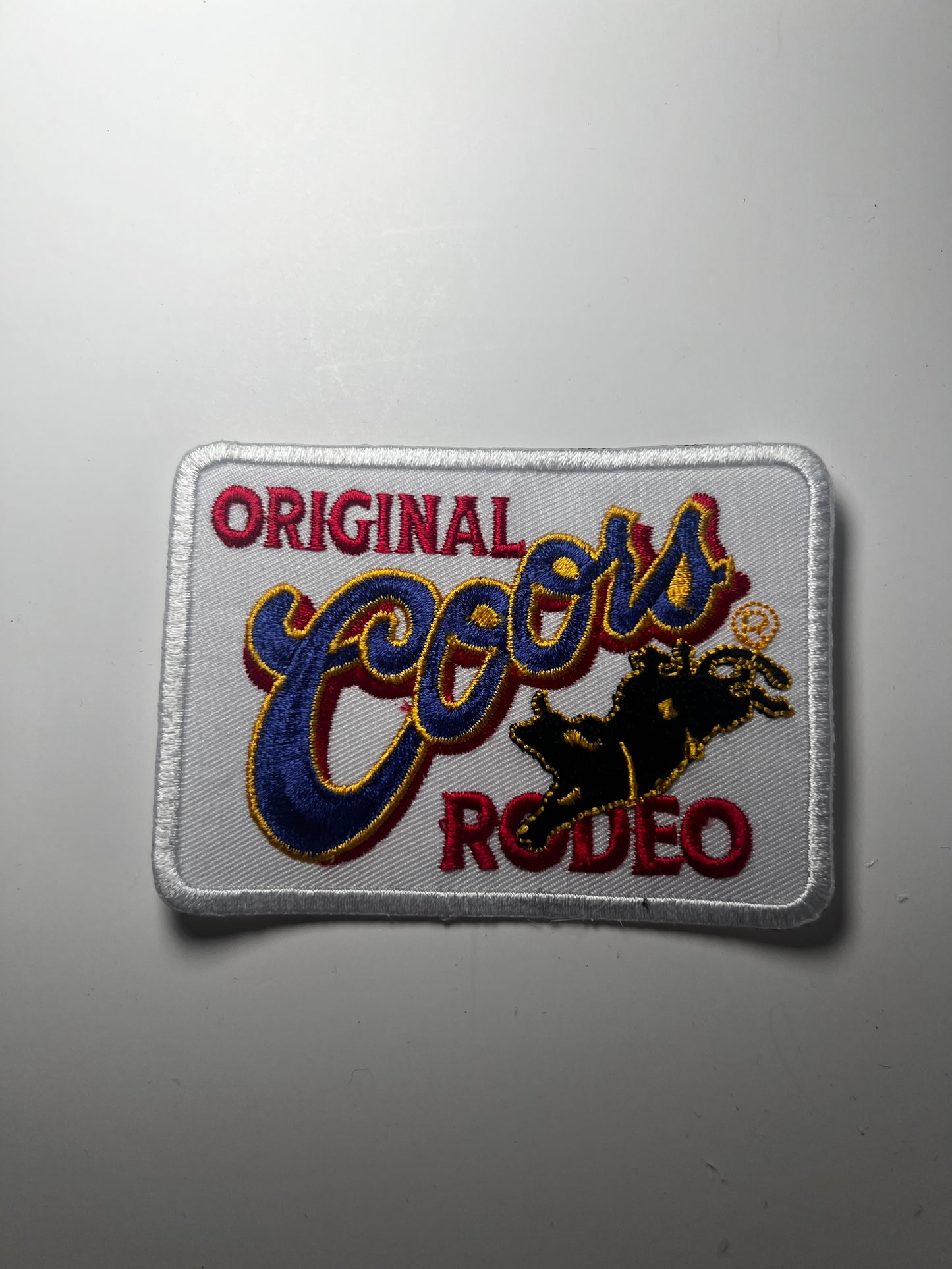 Original Coors Rodeo Large Patch