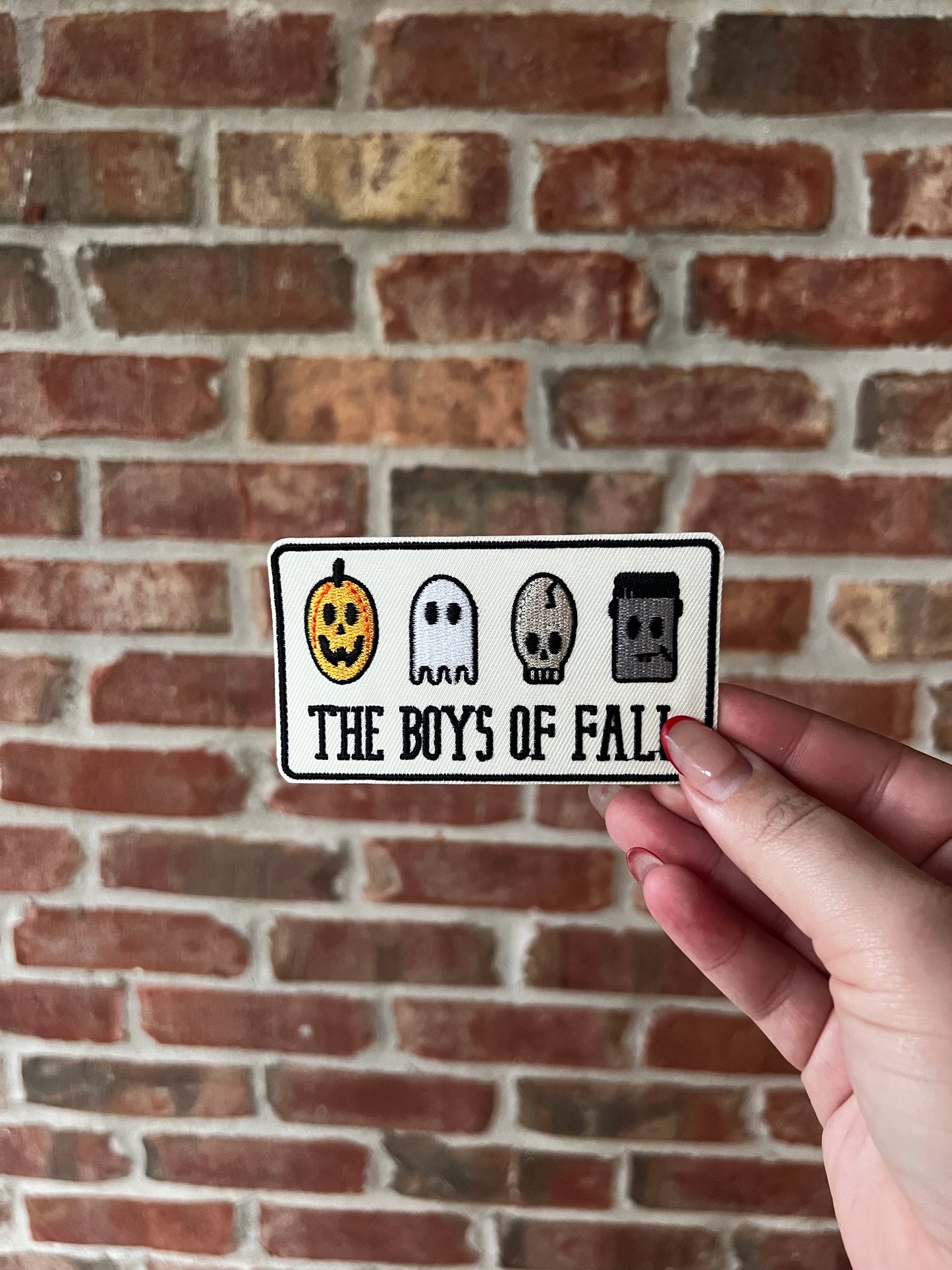 The Boys of Fall Medium Patch