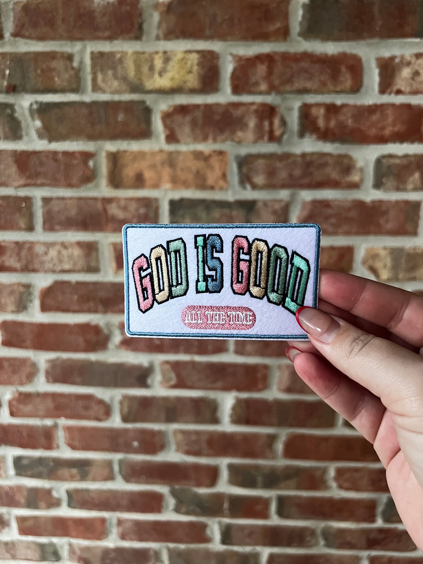 God Is Good Medium Patch