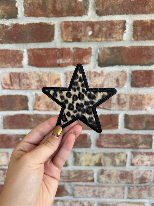 Cheetah Star Large Patch