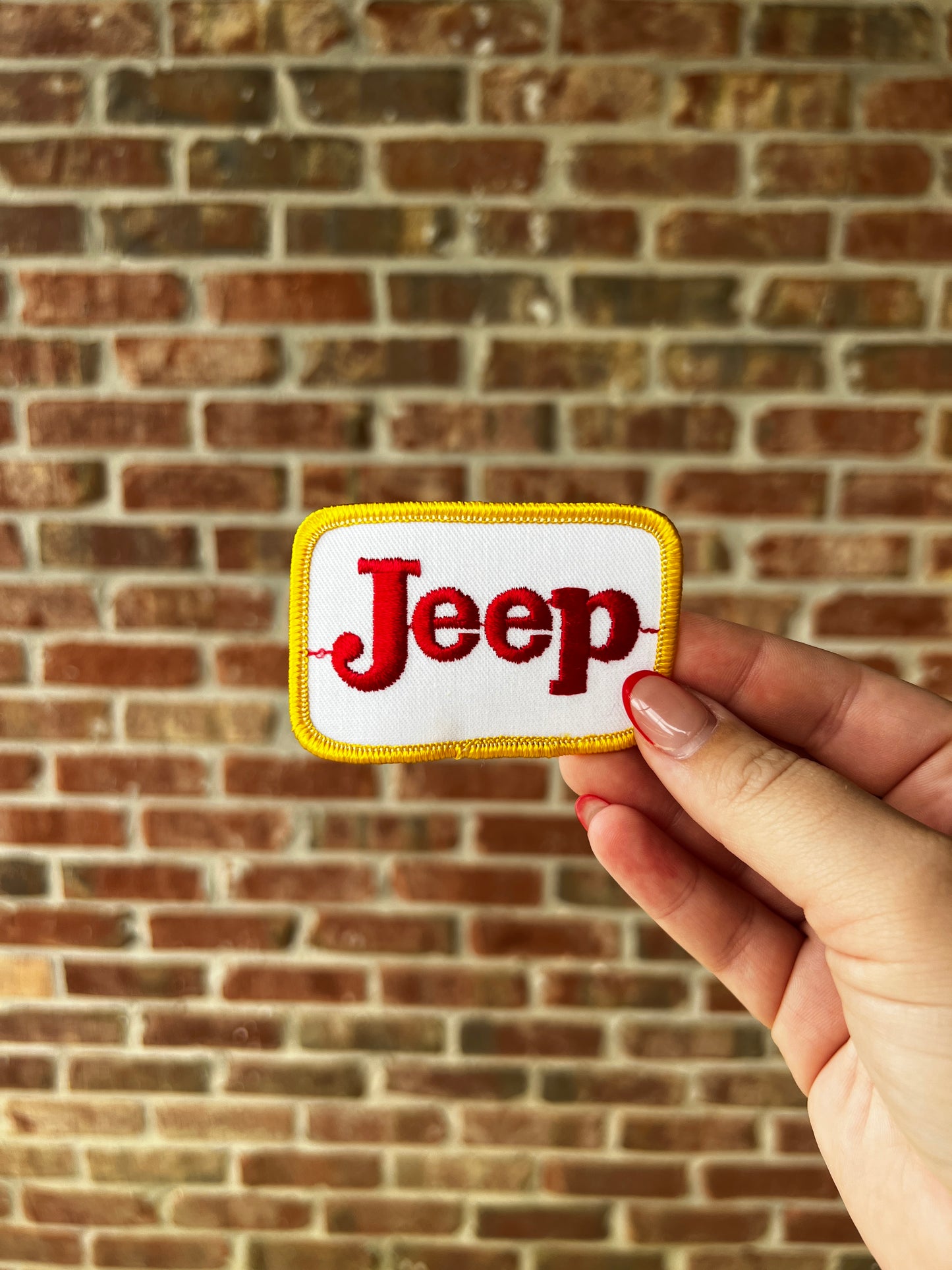 Vintage Jeep Large Patch