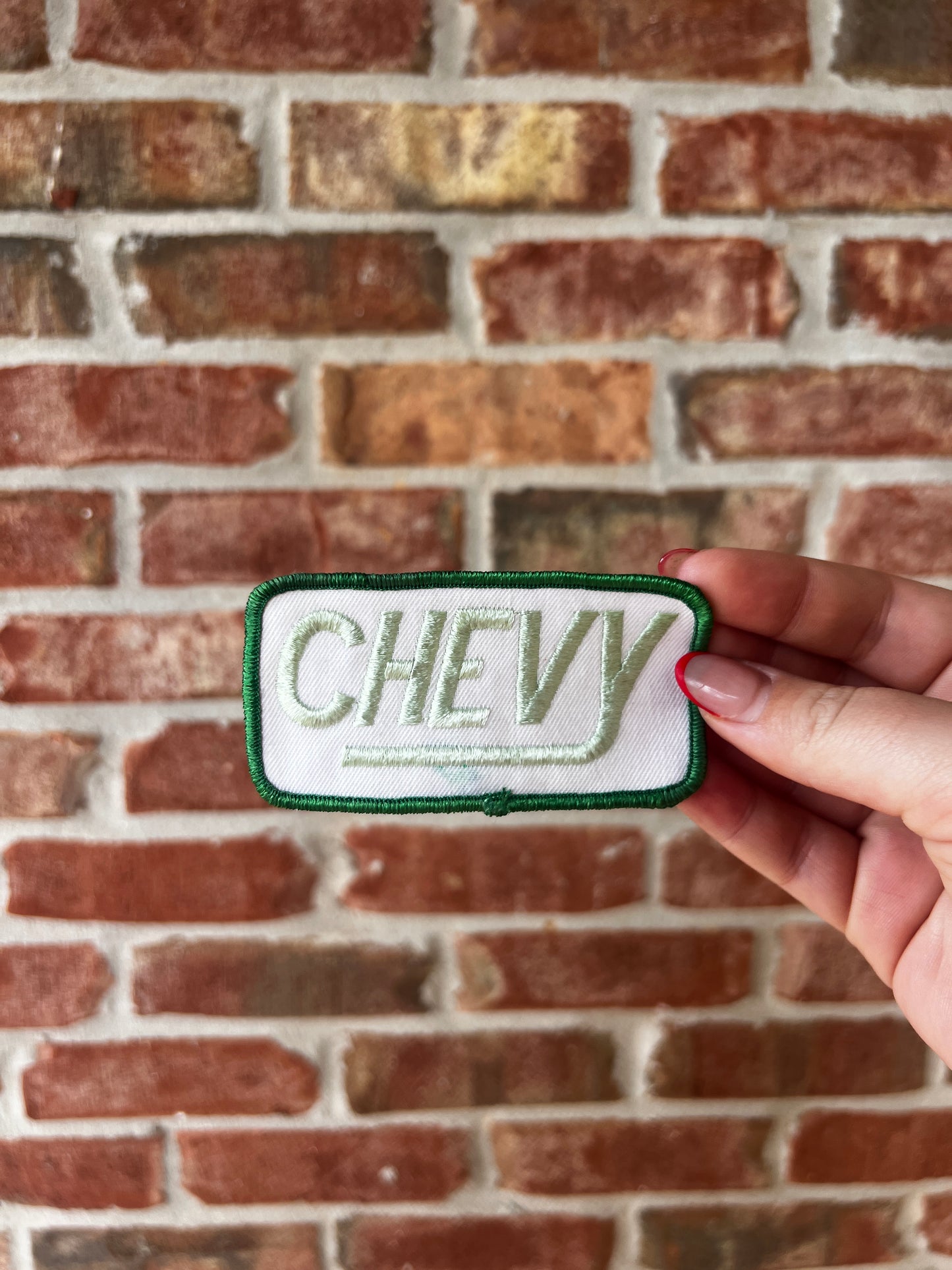 Green Chevy Large Patch