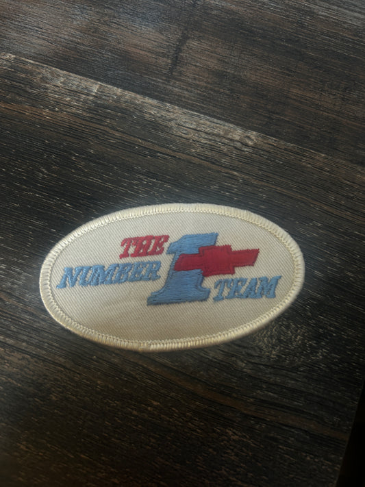 Chevy Number Team Medium Patch