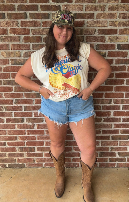 Cherry Pie Muscle Tank